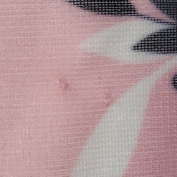 Flowered Stretch Blouse with Criss-cross Back - Picture 7 of 10